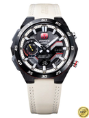 MDS - 2999F Velocity One HRC White Carbon Solar Watch
